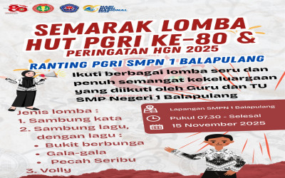 Lomba memperingati hari PGRI dan HGN
